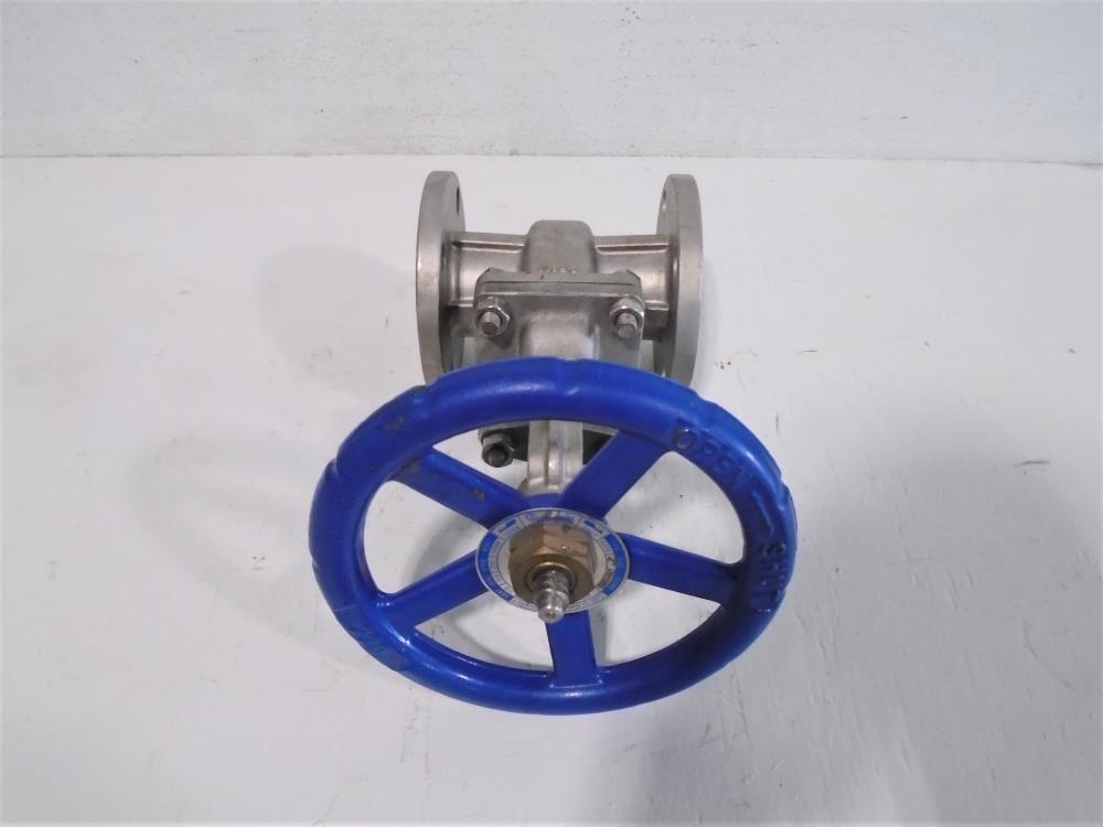 Chicago Valves 2" 150# CF8M Gate Valve, Fig #: 2611GR020